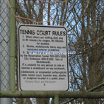 Irvington Park Tennis Rules