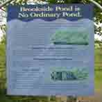 Brookside Pond Sign