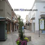 Tualatin Oregon Bridgport Village Shopping Street