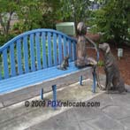 Tualatin Oregon Park Bench