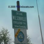Wilsonville Oregon Sign