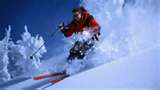 downhill skiier