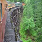 Banks Oregon Wolf Creek Trestle Bridge