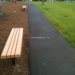 Autumn Ridge Park Bench