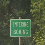 Entering Boring Oregon City Limits