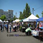 Farmer's Market in Downtown Gresham, Oregon 