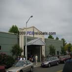 Multnomah County Gresham Library in Downtown Gresham, Oregon 