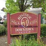 Historic Downtown Gresham Sign 