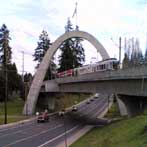 Hillsboro Oregon Max Bridge for Mass Transit