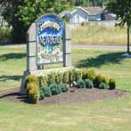 Newberg Oregon Welcome and Entry Sign