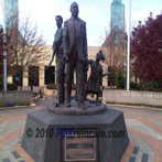 Convention Center Plaza Statue