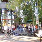 Downtown Portland Riverfront Shopping