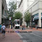 Downtown Portland Goose Hollow Max Stop