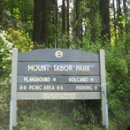 Park Direction Sign