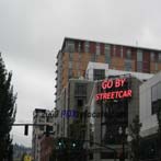 Downtown Portland Street Car Station