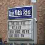 Lane Middle School Sign