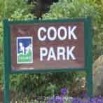 Cooks Park Sign