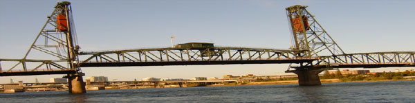 Downtown Portland Draw Bridge